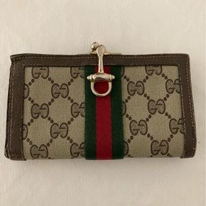 Vintage GUCCI Monogram Leather Wallet 🔥🔥🔥